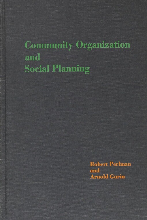 Communita organization and social planning