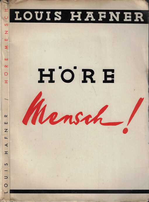 Höre Mensch : Dichtungen
