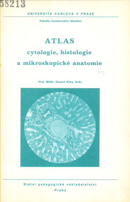 Atlas cytologie, histologie a mikroskopické anatomie