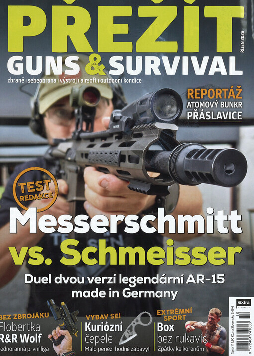 Přežít : guns & survival : zbraně, sebeobrana, výstroj, airsoft, outdoor, kondice