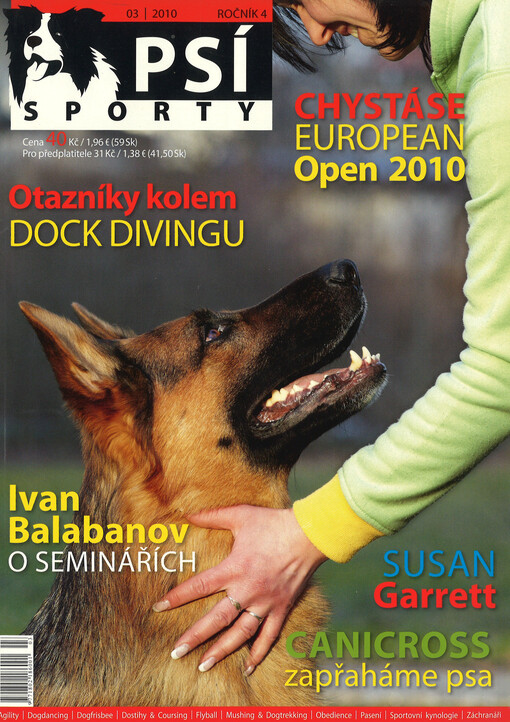 Psí sporty : agility - dogdancing - dogfrisbee - dostihy & coursing - flyball - mushing & dogtrekking - pasení - sportovní kynologie - záchranáři