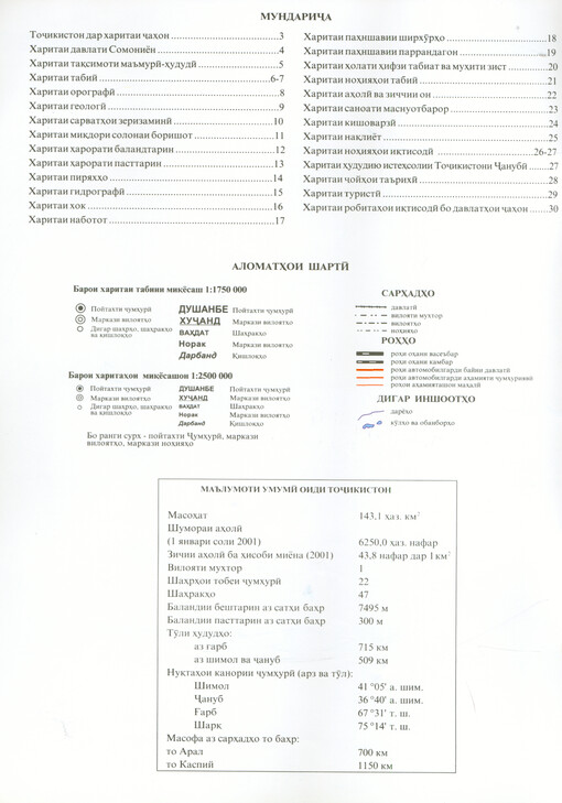 Točikiston : atlasi geografů 8