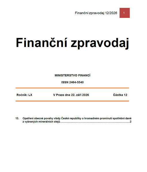 Finanční zpravodaj