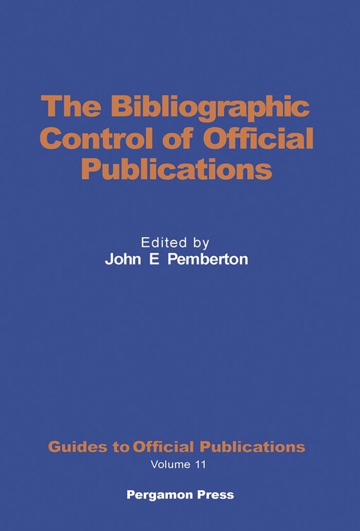 British official publications /