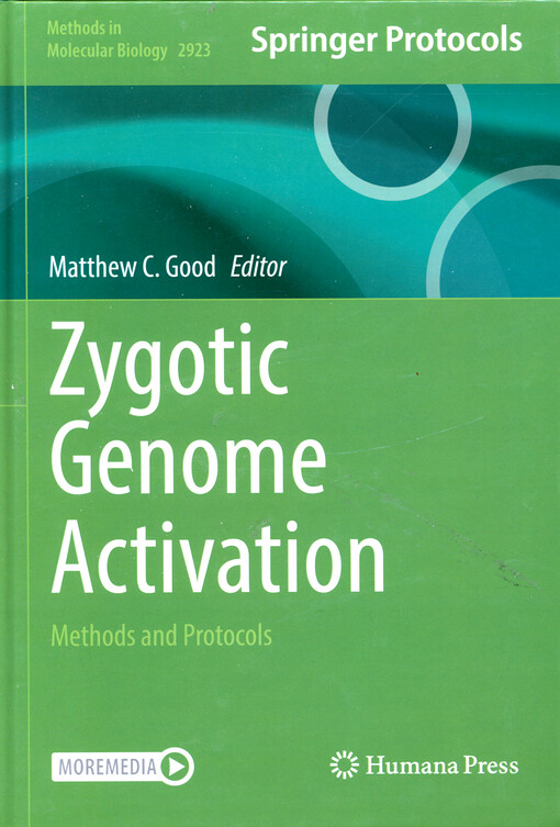 Zygotic genome activation : methods and protocols