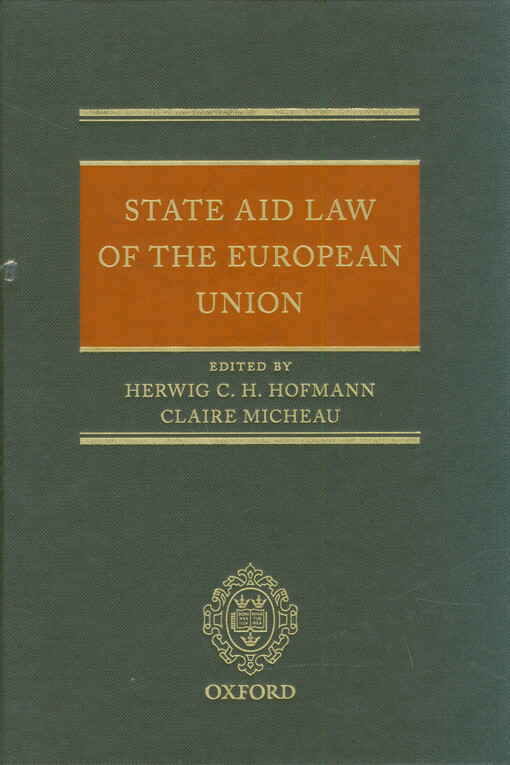 State aid law of the European Union
