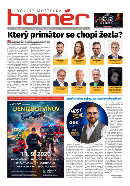 Homér : týdeník Mostecka