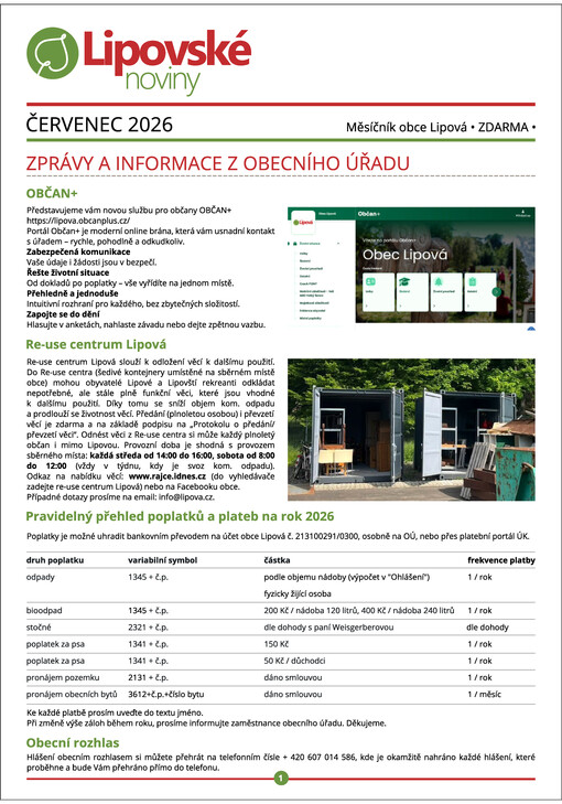 Lipovské noviny
