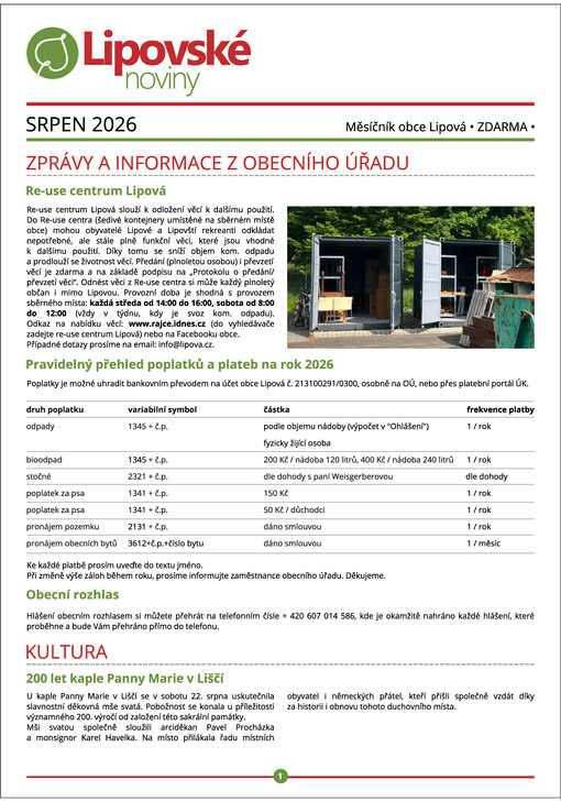 Lipovské noviny