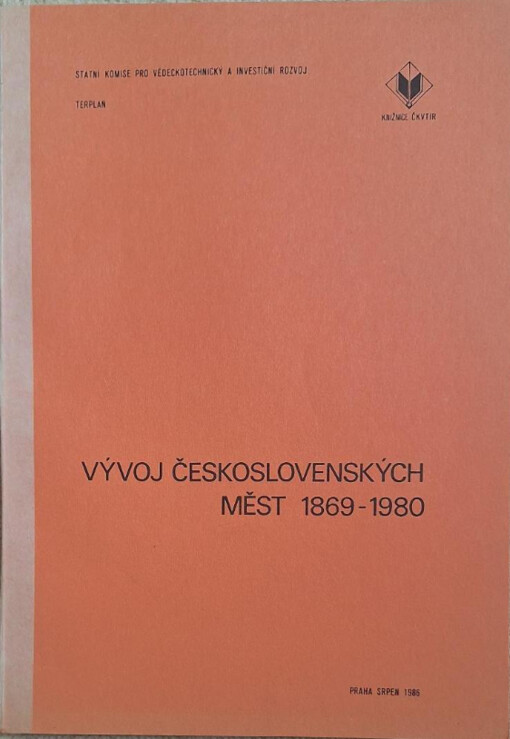 Vývoj československých měst 1869-1980