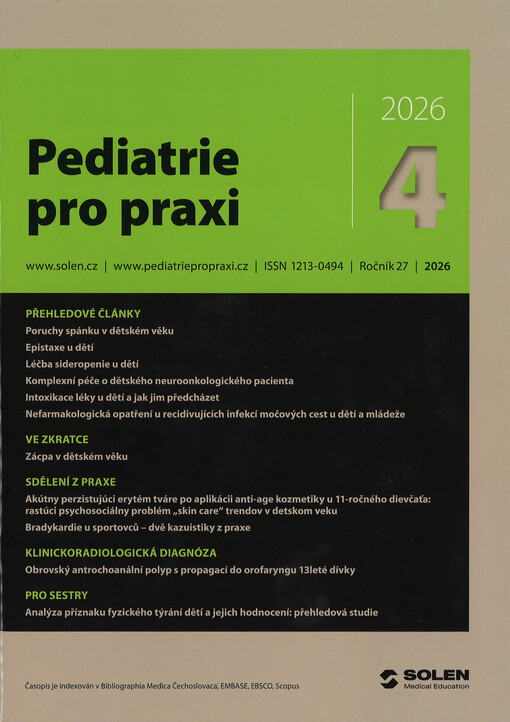 Pediatrie pro praxi