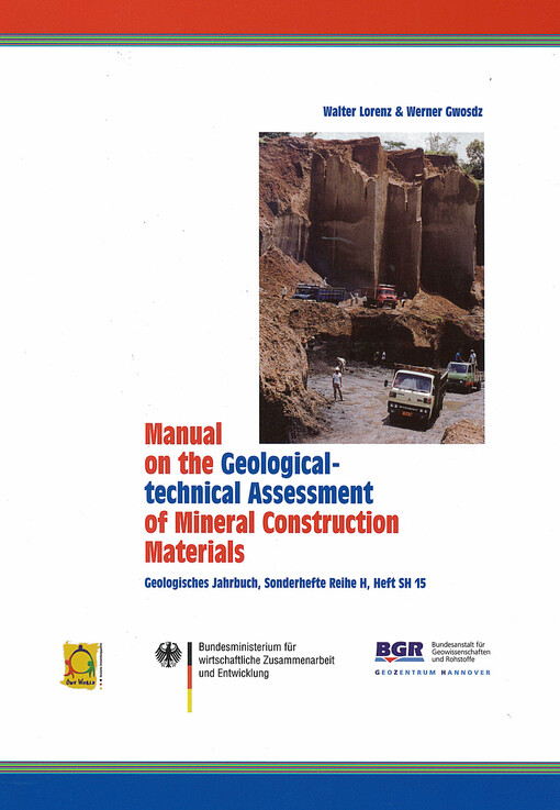 Manual on the geological-technical assessment of mineral construction materials