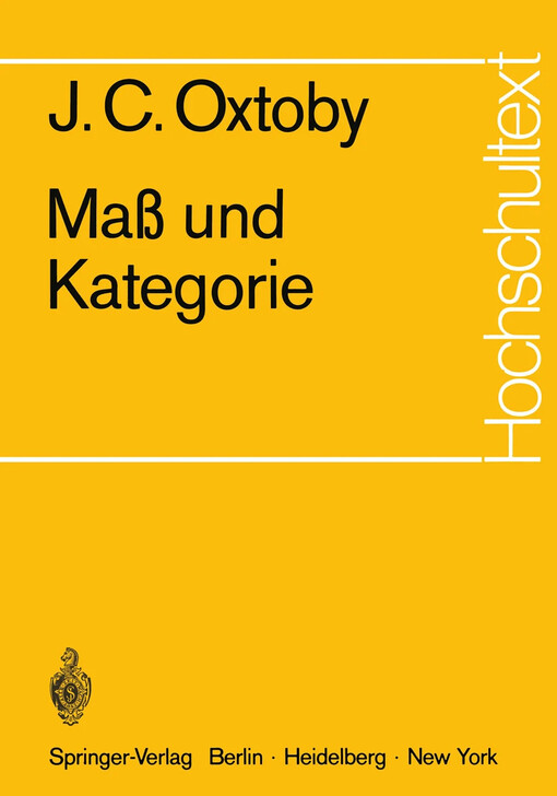 Mass und Kategorie