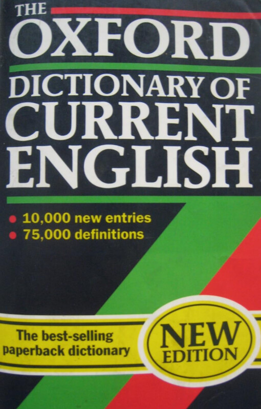 The Oxford Dictionary of Current English