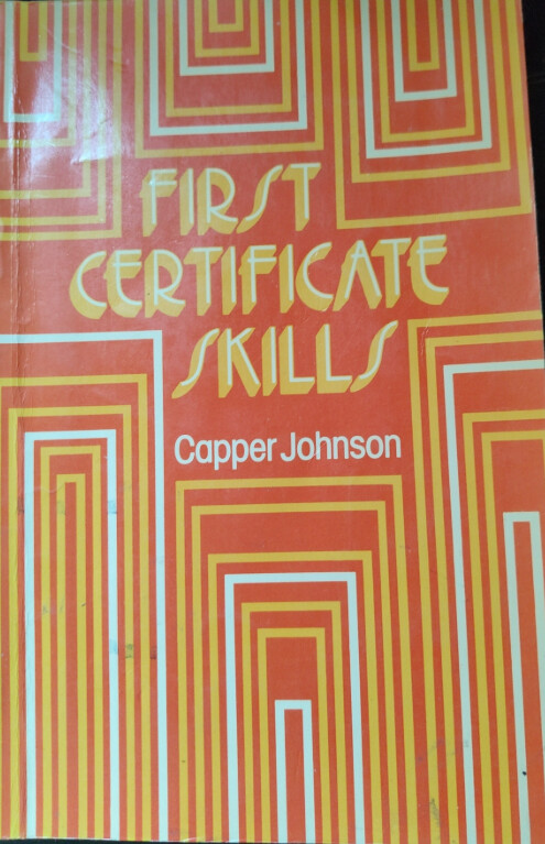 First certificate skills