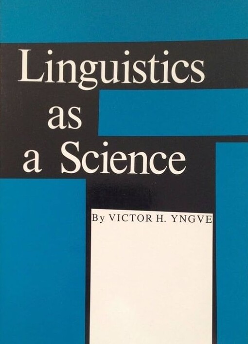 Linguistics as a science /