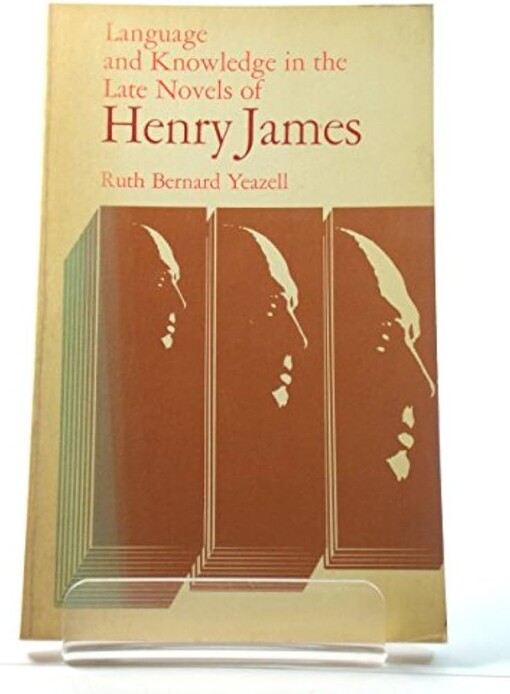Language and knowledge in the late novels of Henry James