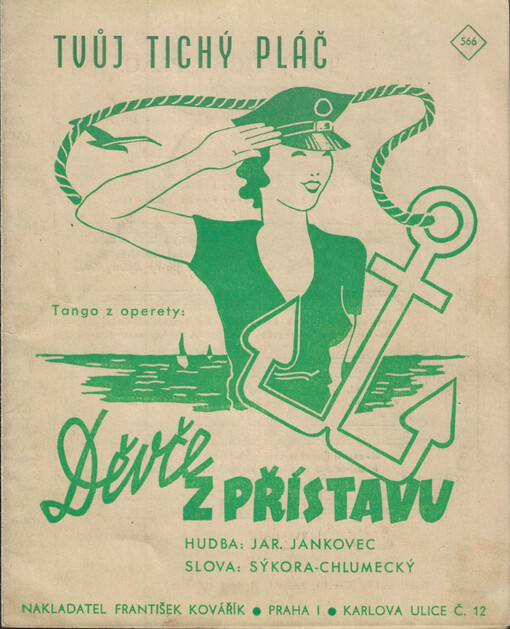 Tvůj tichý pláč tango z operety 