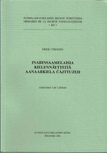 Inarinsaamelaisia kielennäytteitä aanaarkiela čajttuzeh