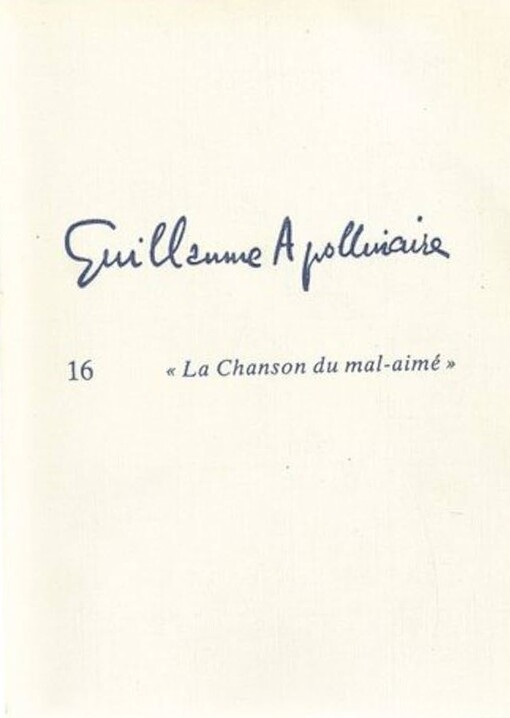 Guillaume Appollinaire.16,