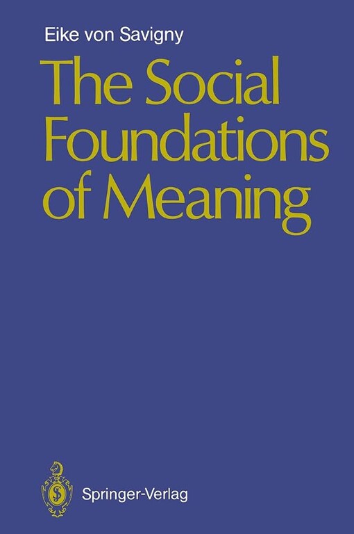 The social foundations of meaning