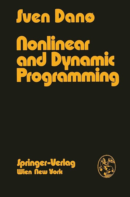 Nonlinear and dynamic programming :an introduction
