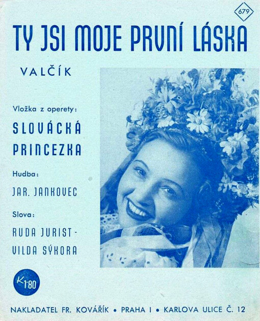 Ty jsi moje první láska valčík z operety 