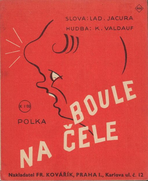 Boule na čele polka