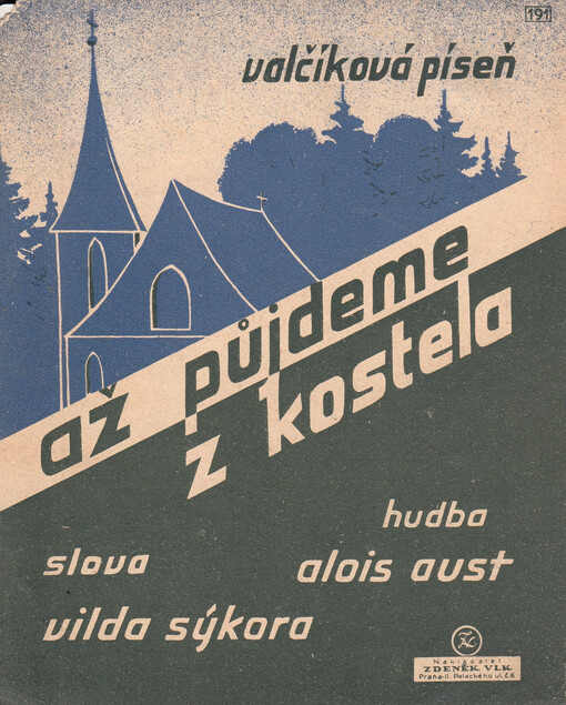 Až půjdeme z kostela valčíková písnička