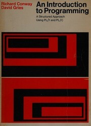An introduction to programming :a structured approach using PL/I and PL/C