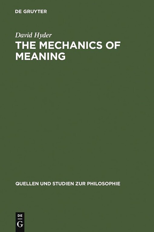 The mechanics of meaning