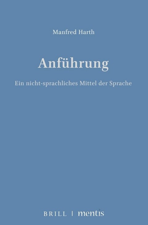 Anführung :ein nicht-sprachlicher Mittel der Sprache