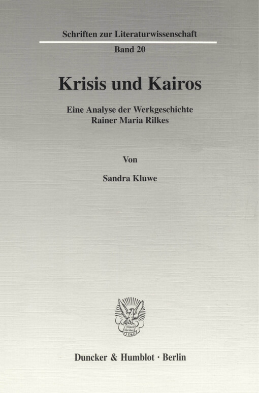 Krisis und Kairos :