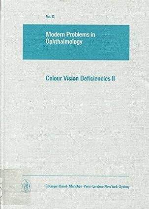 Colour vision deficiencies II