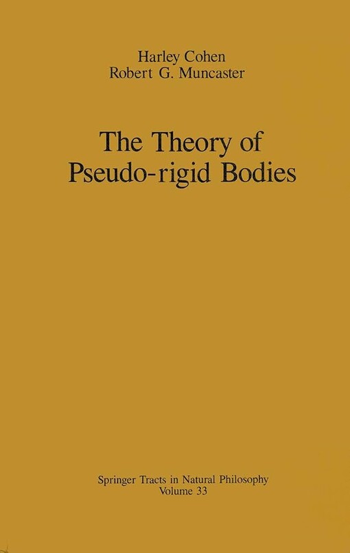 The theory of pseudo-rigid bodies