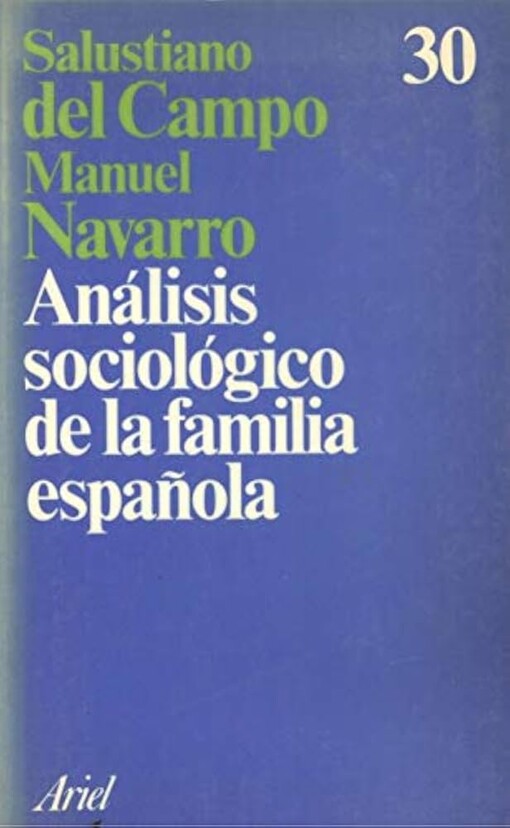 Analisis sociológico de la familia española
