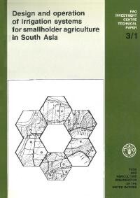 Design and operation of irrigation systems for smallholder agriculture in South Asia