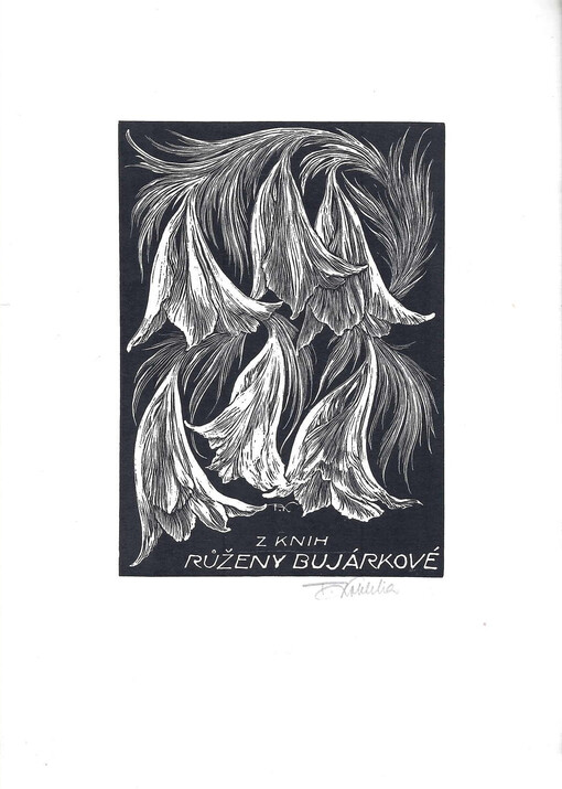 Květinová exlibris