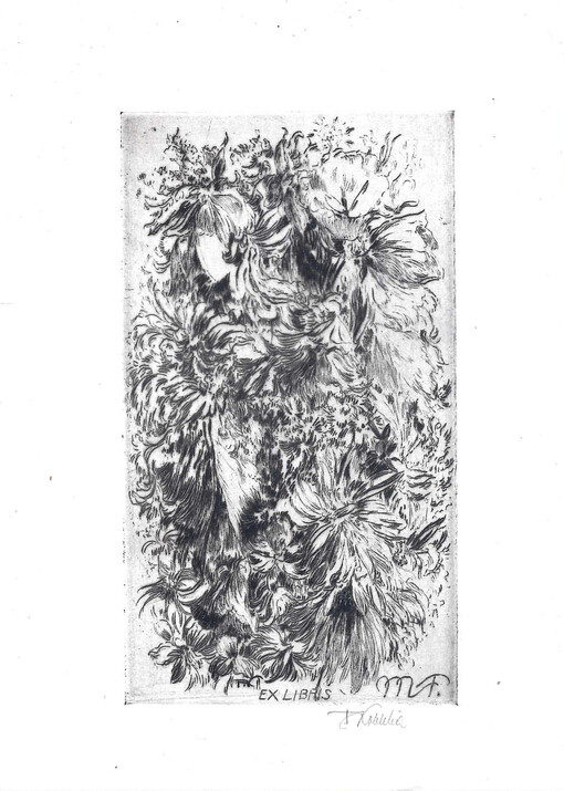 Květinová exlibris