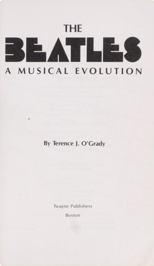 The Beatles :A musical evolution