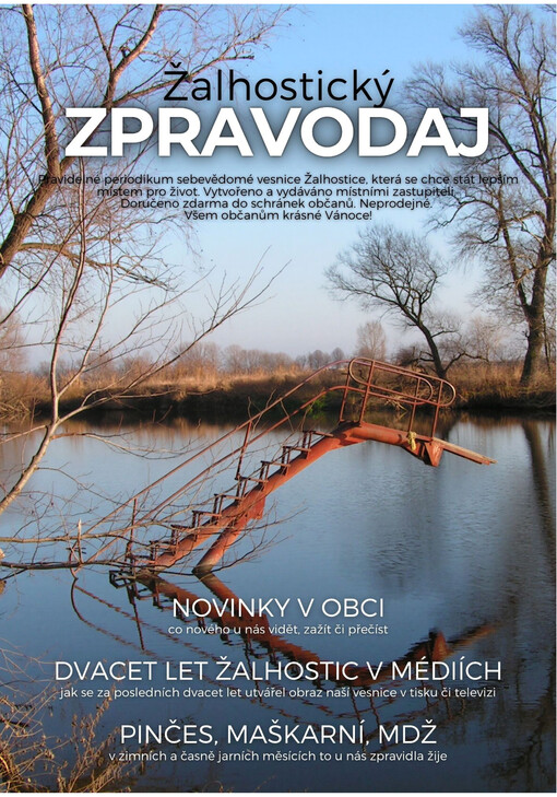 Žalhostický zpravodaj : informační list obecního úřadu Žalhostice