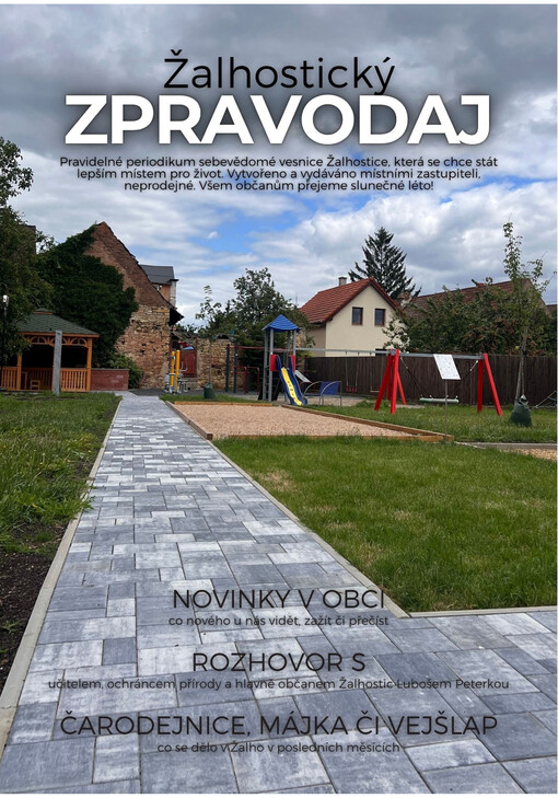Žalhostický zpravodaj : informační list obecního úřadu Žalhostice