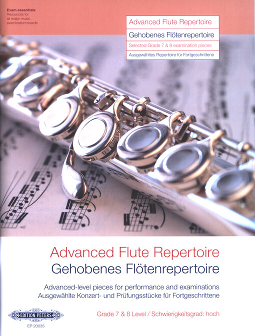 Advanced Flute Repertoire : grade 7 & 8 level