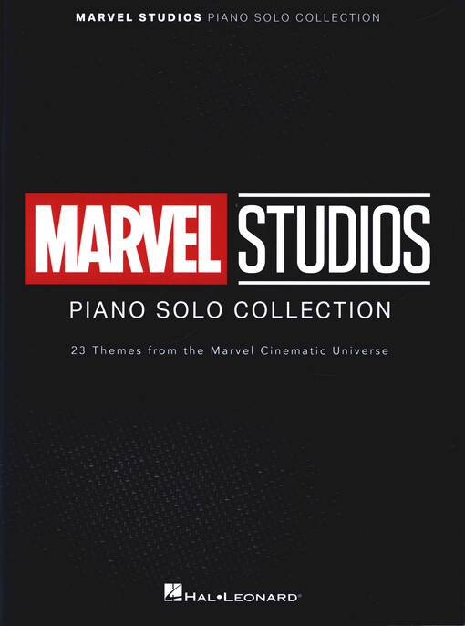 Marvel studios : piano solo collection : 23 themes from the Marvel cinematic universe
