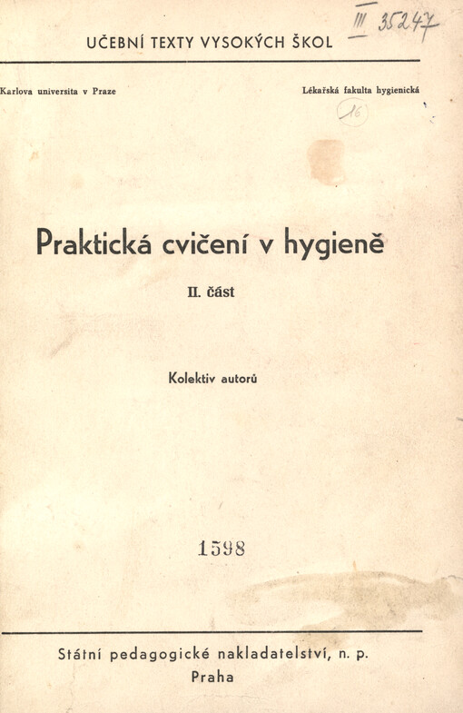 Praktická cvičení v hygieně
