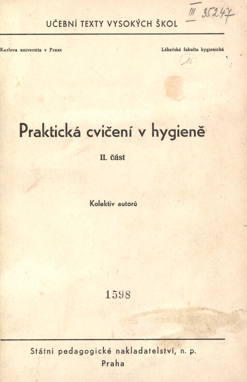 Praktická cvičení v hygieně