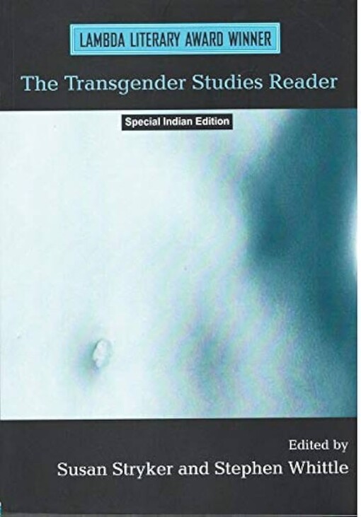 The transgender studies reader