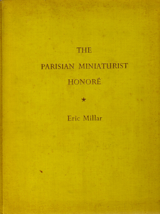 The Parisian miniaturist Honoré