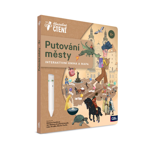 Putování městy : interaktivní kniha a mapa