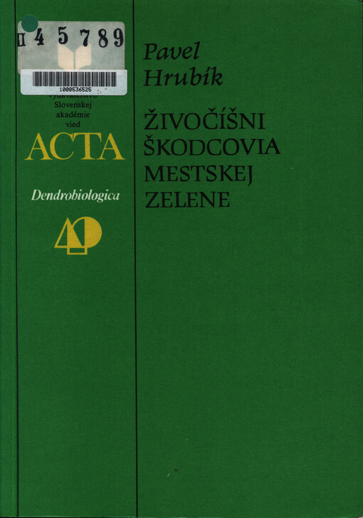 Živočíšni škodcovia mestskej zelene